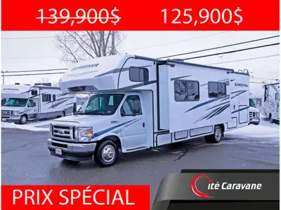 Liquidation !! 125 900$ !! Prix reg 139 900$ Forest River Sunseeker 3010 2 extension CLASSE C + cric...