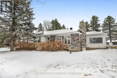 A rare find: 36 acres with a bungalow, close to Vankleek Hill. The perfect setting for a a hobby far...