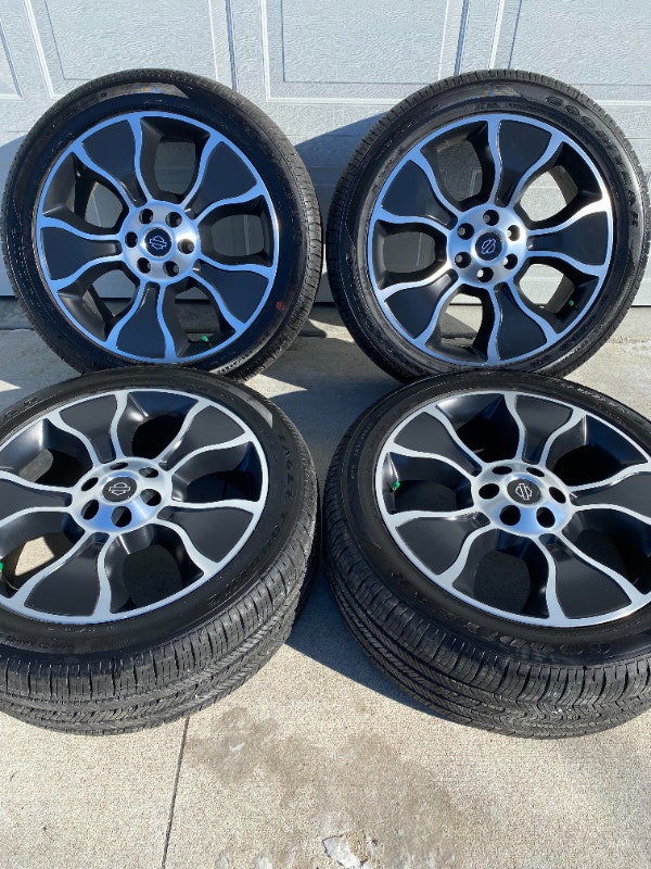 RARE OEM Factory 22 Ford F150 Harley Davidson Wheels Rims Tires Tires