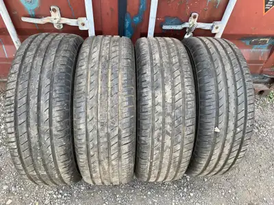 TIRES 235 60 18 GOFORM ZONDA GH18 10 10 10 10 / 32nds $500 FOR THE SET *RIMS ARE NOT INCLUDED-LISTIN...