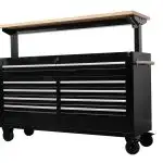 NEW 60 IN SIEBEL ADJUSTABLE TOP 9 DRAWER TOOL BENCH 6010AT in Tool Storage & Benches in Regina - Image 8