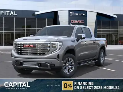 Welcome to Capital GMC! This 2026 GMC Sierra 1500 in Sterling Metallic is equipped with 4WD and Gas...