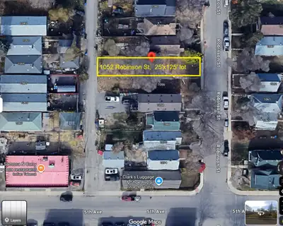 1052 Robinson St, Regina SK. -- Regina City Lot for Sale ! -- fully serviced , Ready to build. -- 25...