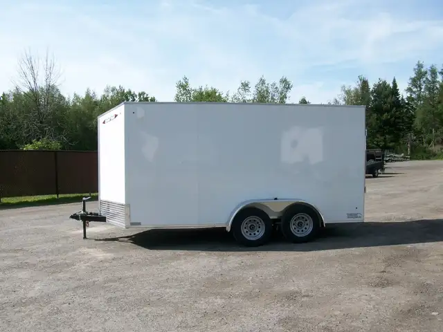 2025 Weberlane CARGO 7 X 14 V-NOSE A GLISSIERE 78in.HT. CONTRACT in Cargo & Utility Trailers in Laval / North Shore - Image 5