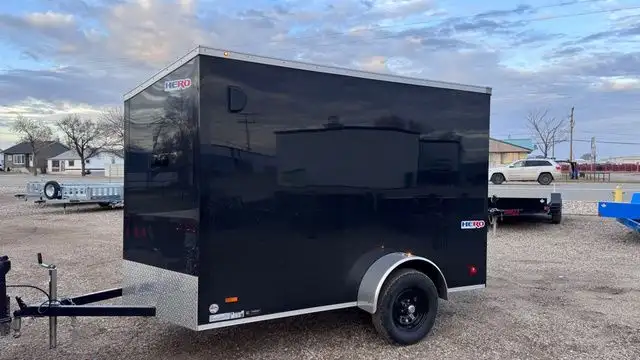 2026 Bravo hr610 - 6x10 enclosed trailer in Cargo & Utility Trailers in Regina - Image 6