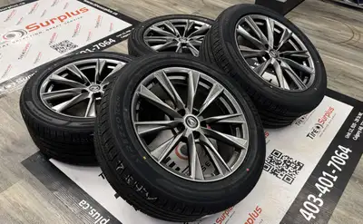 TSR24 Titanium Wheels & SAILUN All-Season Tires Fits Acura MDX - Wheel Size: 20x9.0J - Bolt Pattern:...