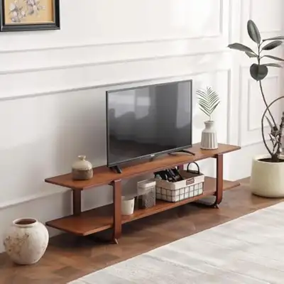 Welnow Bamboo TV Stand for Up to 65 InchID# 3840, View more