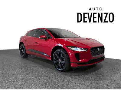 2020 Jaguar I-Pace HSE AWD 100% Electric, Firenze Red Metallic / Siena Tan Windosr Leather, Black Ex...