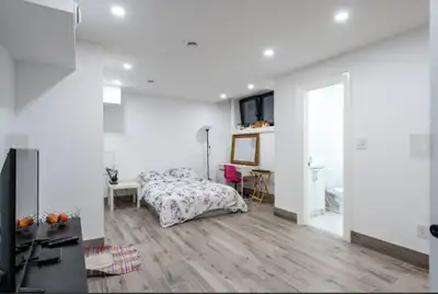 ShortTerm STUDIO apartmentRental Fully Furnished - 1 months and 6 months (but could be a bit more le...