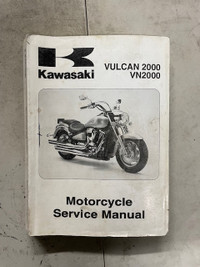 Sm330 Kawi Vulcan 2000 VN2000 Motorcycle Service Manual