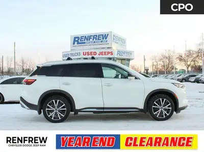 Shop this loaded 2023 INFINITI QX60 Sensory - one owner, fully serviced at INFINITI Gallery, no acci...