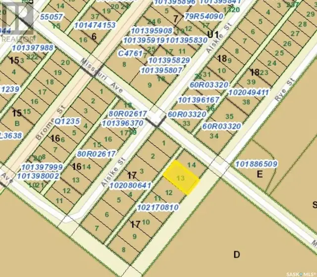 Lot 13 Rye STREET Yellow Grass, Saskatchewan in Land for Sale in Regina - Image 3