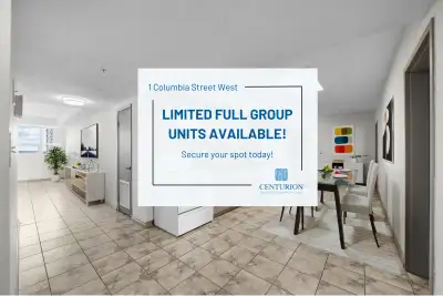 The MARQ at 1 Columbia St. is located in the fantastic location of King Street North and Columbia St...