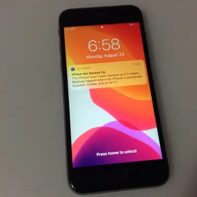 Apple iPhone 6s Model A 1688 needs to be unlocked sold as is, View more