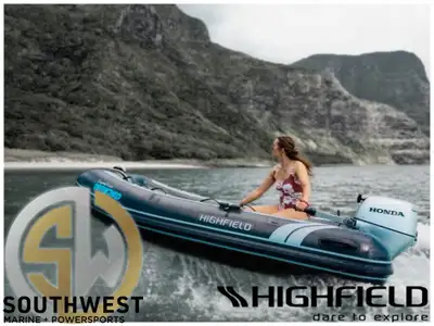 2023 Highfield CL310 with 20 HP Tiller 2023 Highfield CL310 - PLUS FREIGHT, PREP & HST Description F...