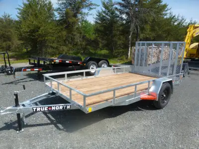 Eagle Trailer Sales 2026 ( Arrived ) (77inch X12Ft. ) Galvanized Utility Trailer Canadian Made and S...