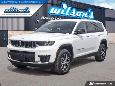 Look at this certified 2024 Jeep Grand Cherokee L Limited 4X4 | 3rd Row | Leather | Nav | Adaptive C...
