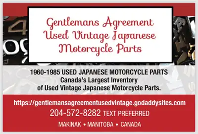 Canadas Largest Inventory Of Vintage Japanese Motorcycle Parts $35CAD PARTING OUT 1200 VINTAGE JAPAN...