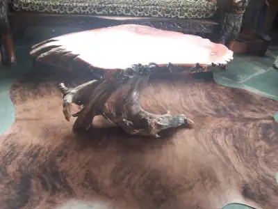 Live-Edge Coffee Table Rustic, View more