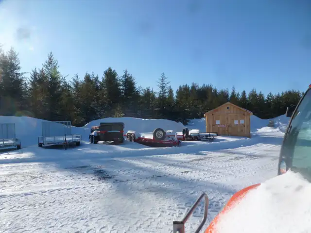 New K-Trail 6x12 Galvanized Dump Trailer in Cargo & Utility Trailers in Sudbury - Image 3