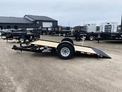 Canada Trailers Single Axle Gravity Tilt Trailers 7,000 lbs. GVWR is $4,755.00 or $95.09/month! Ord:...