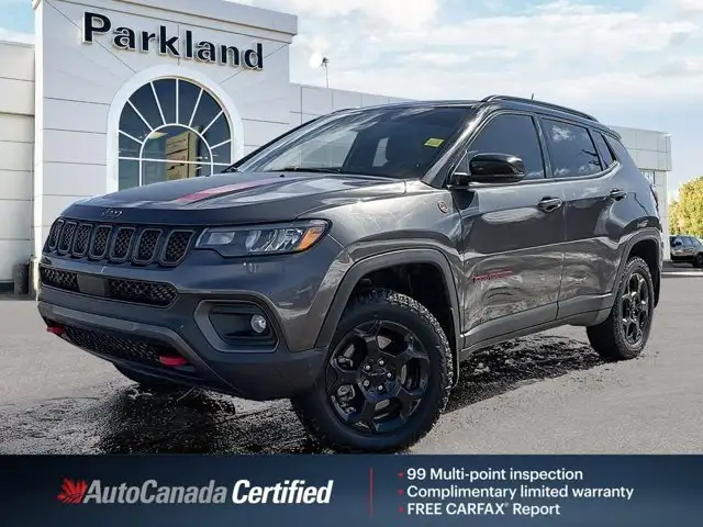 2023 Jeep Compass Trailhawk 4x4 Sunroof Nav Heated Leather