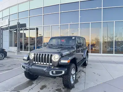 2020 Jeep Wrangler Unlimited Sahara 2.0L I4 DOHC 4D Sport Utility 4WD 8-Speed Automatic Granite Crys...