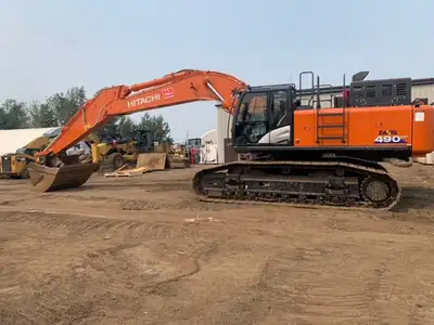 2023 Hitachi ZX490LC-6 4503 hours 48 month/4000 hour Full Machine Warranty • Manual Coupler • Bucket...