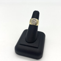 14KT Yellow Gold Men's 5.7gms Diamond Engagement Ring $425