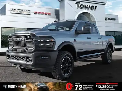 This Ram 2500 delivers a 6.7L Heavy Duty Turbo Diesel engine powering this Automatic transmission. T...