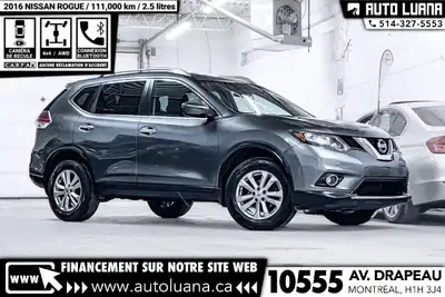 Auto Luana 2016 NISSAN Rogue PRENEZ UN RENDEZ-VOUS / BOOK AN APPOINTMENT (514) 327-5553 111000km CER...