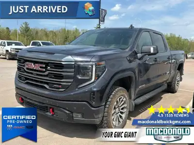 Certified, Leather Seats, Duramax 3.0L Turbo Diesel Engine! This professional grade Sierra 1500 has...