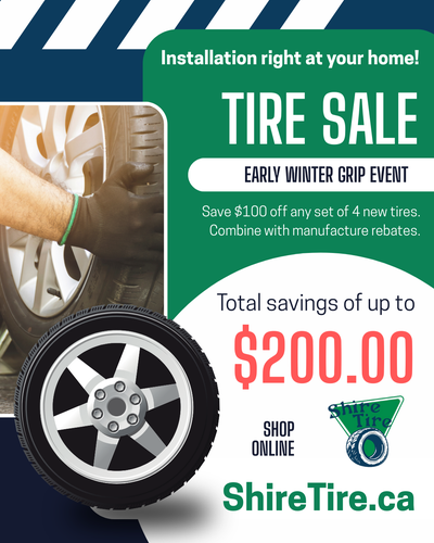 ❄️ EARLY WINTER GRIP EVENT ❄️ Get ahead of the snow and save big! For the first two weeks of Decembe...