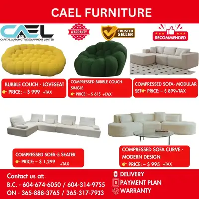Finance ! New Modern Furniture Collection Stylish Comfort for Home & Office 999 Contemporary - Durab...