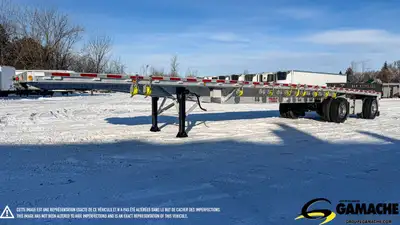 Trailer / Remorque - # STOCK: R-37361 2015 REITNOUER 48' FLAT BED ALUMINIUM LES VÉHICULES SONT SITUÉ...