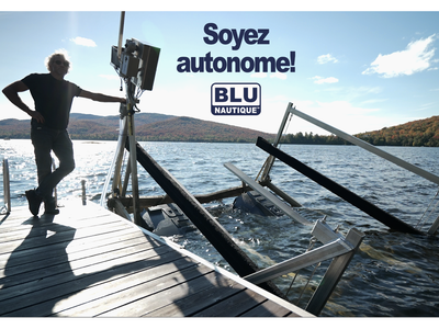 0 Le système Blu de rangement par ballasts* rend la mise ? l'eau et le retrait saisonniers de votre...