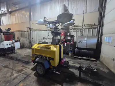 Visit www.globalpower.ca for larger photos and more details! Hours: 8652 kW: 8 Allmand Night Light P...