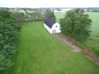 20x50 barn with 1/2 acre of land