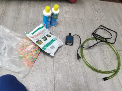 Fish Aquarium Package - Filter Gravel Water Conditioner, View more