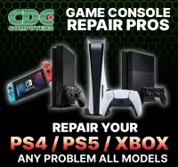 Game Console Repairs - Sony PS5, PS4, Xbox One, Nintendo Switch