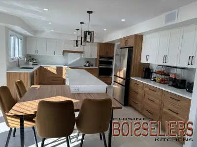 Kitchen Cabinets and Millwork / Armoire de cuisines sur mesure, View more