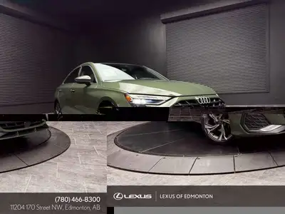 Discover sophistication and performance in the 2025 Audi A3 Technik 40 TFSI Quattro. MATRIX LED HEAD...