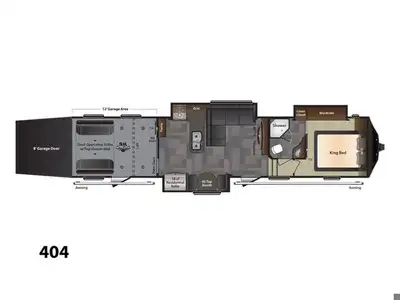 2015 Keystone RV Fuzion 404With automotive exterior lines and innovative interior patio door the New...