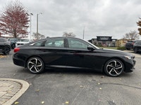 Sporting the performance-oriented 2021 Honda Accord Sedan Sport 2.0 in captivating Crystal Black Pea... (image 3)