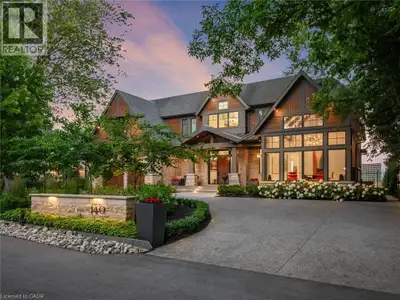 The Haven. A rare waterfront estate on a private laneway in South Burlington. Set on nearly ¾ of an...