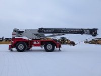2001 Linkbelt RTC8060 Rough 60 Ton Terrain Crane Picker HRS: 13,493 Cummins 5.9L Motor B Series 110f... (image 4)