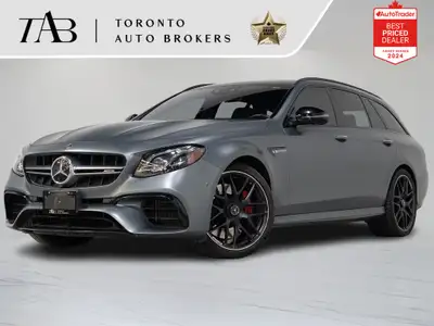 This 2020 Mercedes-Benz E 63 S AMG Wagon is a local Ontario vehicle with a clean Carfax report, deli...