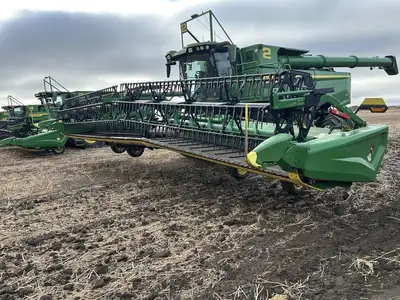 Welcome to Horizon Ag & Turf Location: Horizon Ag & Turf Lloydminster 2025 JOHN DEERE HDR 35 35' HIN...
