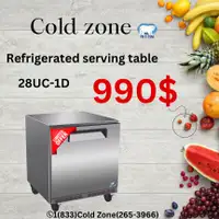 Brand New Undercounter Refrigerator-Any Size-Deliver all Ontario