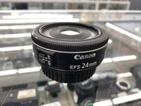 Canon EFS 24mm Camera Lens 2.8 STM